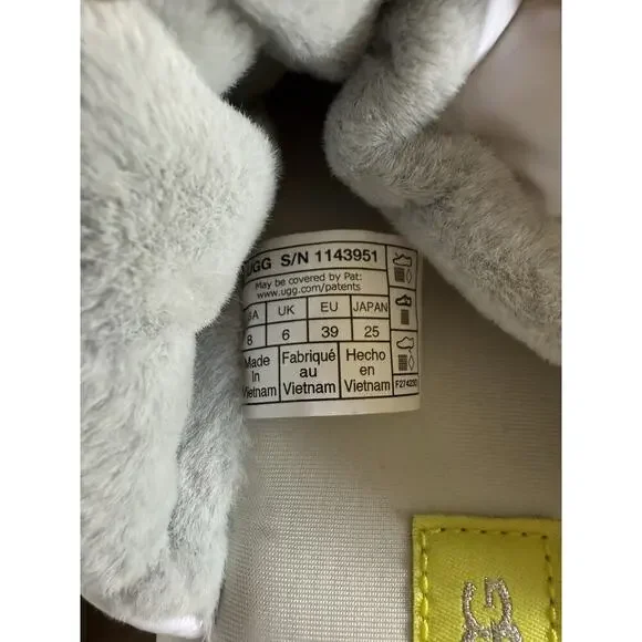 UGG SPACESLIDER TECH‎ SPACE SLIDE PLATFORM SLIPPER SHOES, WOMEN US 8 - Picture 4 of 5